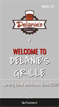 Mobile Screenshot of mydelaniesgrille.com